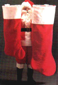 Large Monogram Christmas Stocking 