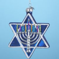 Jewish Star Hanukkah Ornament
