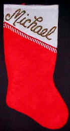 Candy Cane Christmas Stockings